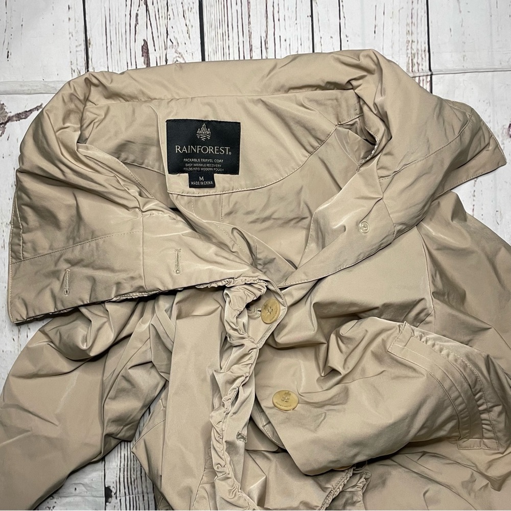 Rainforest Ladies' Hooded Rain Jacket Gem